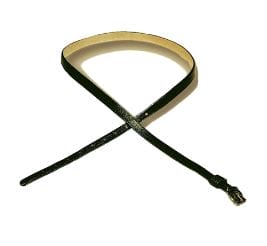 Hat Accessory: 1 PC Strap, Color: Black, Size: 3/8″ Wide and 29″ Long