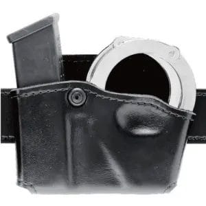 573 MAG AND CUFF POUCH, OPEN TOP, BLK - STX Plain