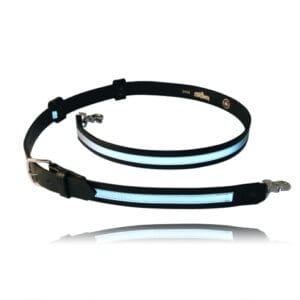 Radio Strap, 6543R, Firefighter, Finish: Plain Black w/Reflective Ribbon