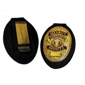 Badge Holder, Recessed Belt/Clip