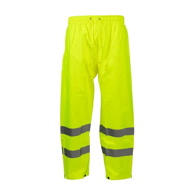 Pants, ANSI Class E, Waterproof, Color: HI-Vis