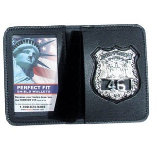 Case, Dress Leather Badge and ID