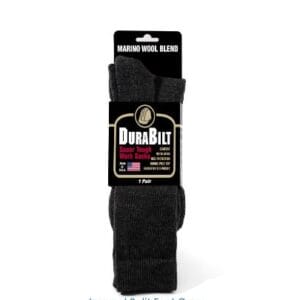 Socks, Morino Wool/Polypropylene Blend, by Pickett Hosiery, Color: Charcoal