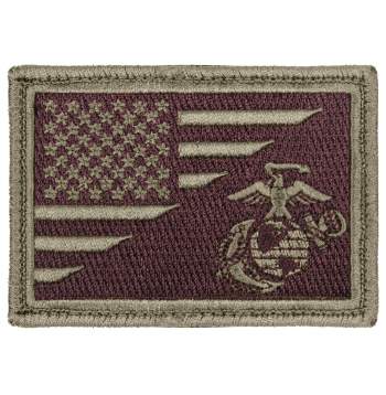 Patch, American Flag-USMC (Subdued)
