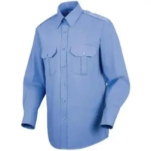 Shirt, Men's Uniform, Long Sleeve, 65/35 Poly Cot Poplin