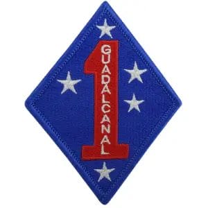 Marine Corps Shoulder Patch: First Division