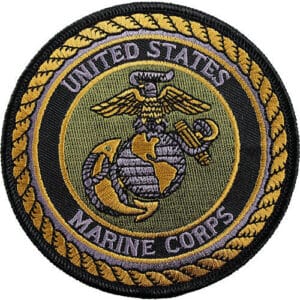 Patch, Shoulder, USMC, 4"