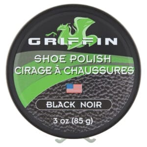 Shoe Polish, by Griffin, Black - 3oz