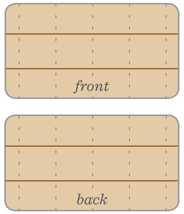Notebook, Flag, Top Spiral / Tan - Image 5