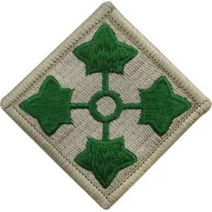 Patch, USA, 4 INF DIV - 2 Pack