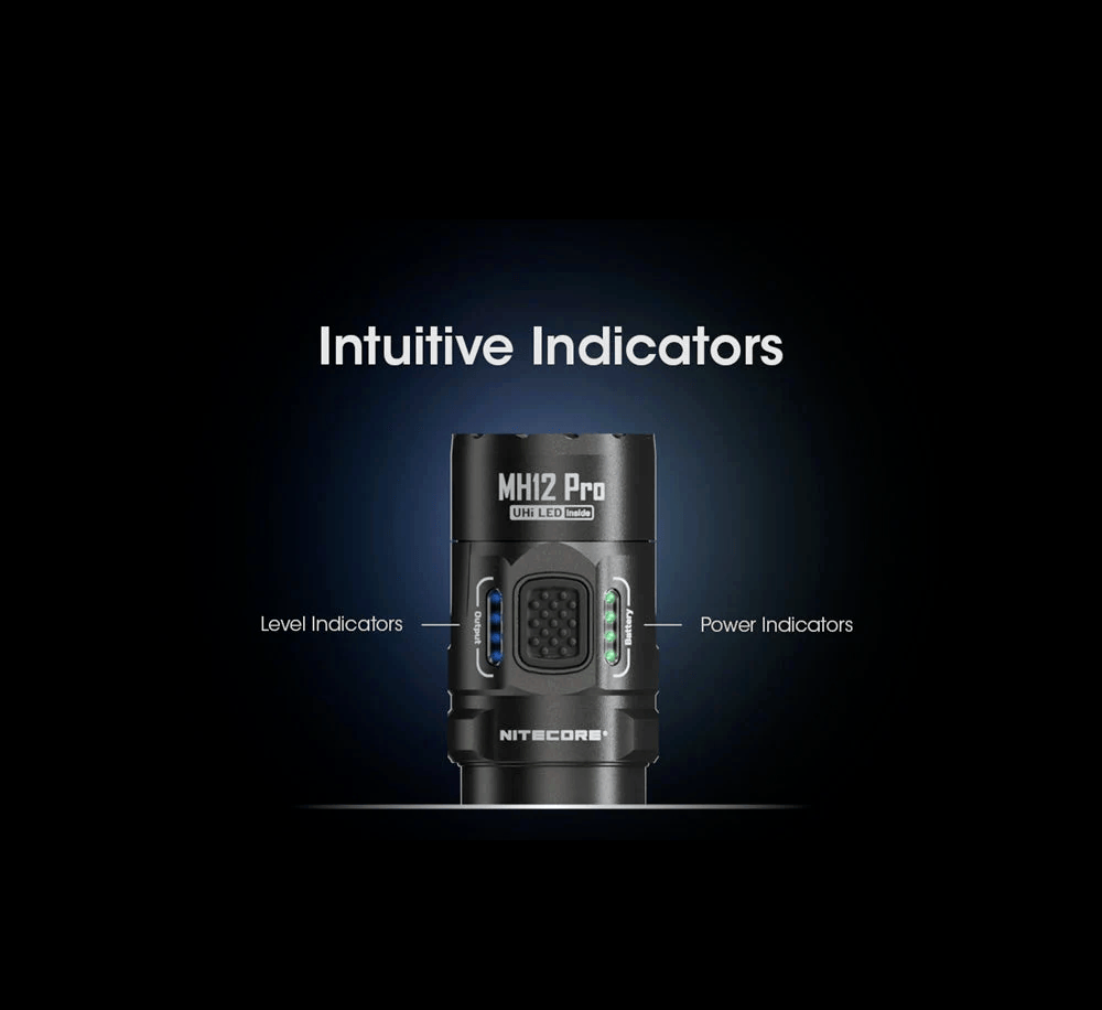 Flashlight Nitecore, MH12 Pro 3300 Lumen USB-C Rechargeable - Image 4