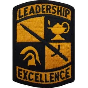 Patch, USA, ROTC CADET LEADRSHIP EXCEL- 2 Pack