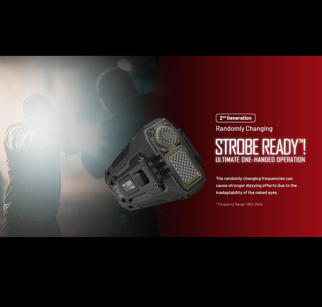 Flashlight, EDC37, 8000 Lumen USB-C Rechargeable Flat - Image 4