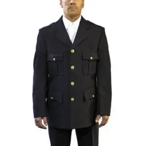 210BLC – Single Breasted Coat, Poly/Wool Blend