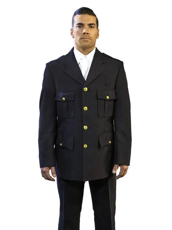 210BLC – Single Breasted Coat, Poly/Wool Blend