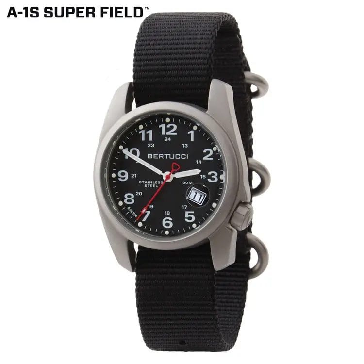 Watch, A-1S Super Field™ - 36mm Stainless Case w/ Black Dial