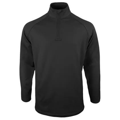 Pullover, Quarter Zip Grid Fleece, 1/4 Zip